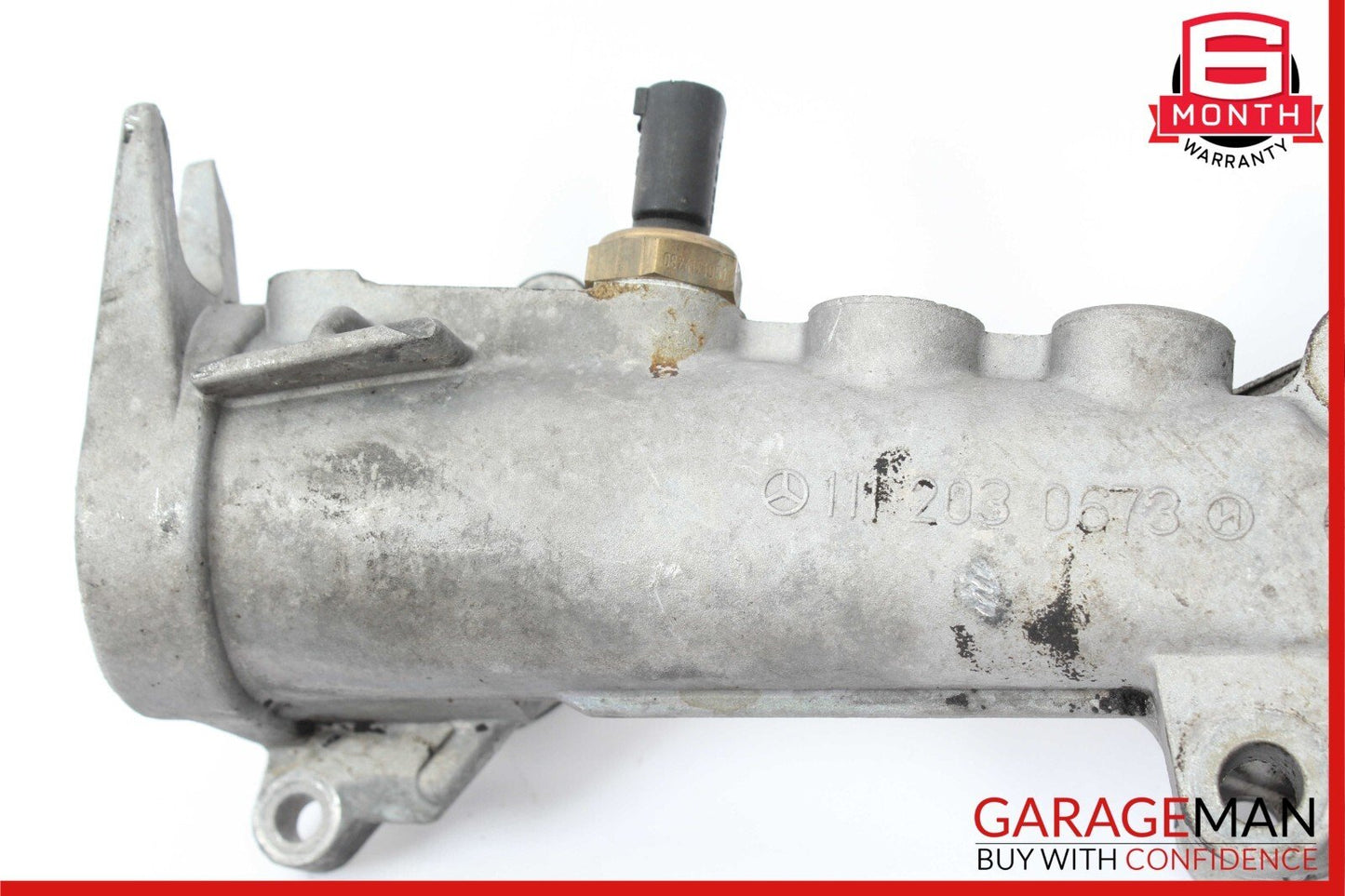 97-04 Mercedes W203 C230 SLK230 Thermostat Housing 1112030673 OEM