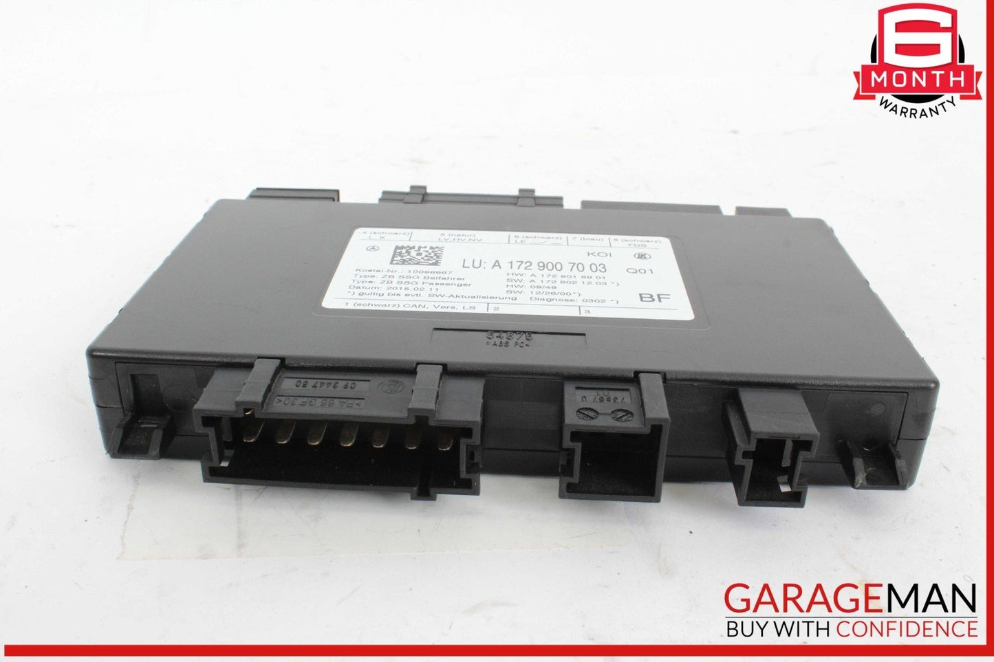 08-20 Mercedes W212 E350 C300 Front Right Side Seat Control Module Unit OEM