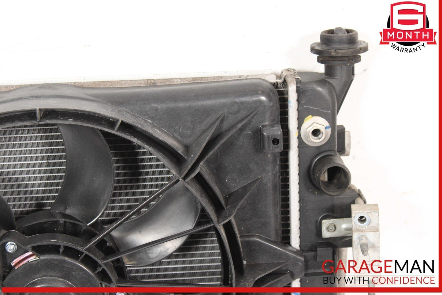 07-10 Saturn Sky Engine Cooling Fan Radiator AC Condenser Assembly OEM