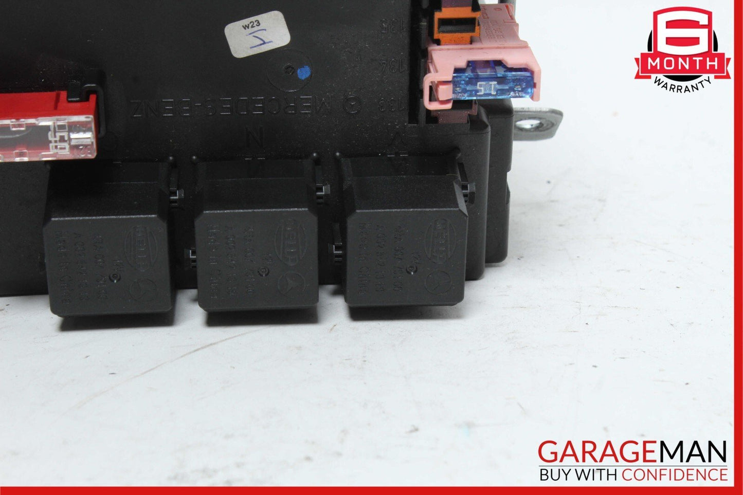 10-13 Mercedes S350 S550 S400 Rear Sam Fuse Box Relay Control Module Assembly