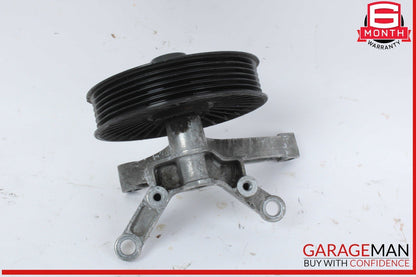 11-20 Mercedes X166 GL450 GL550 CLS550 V-Belt Tensioner Pulley Mount OEM
