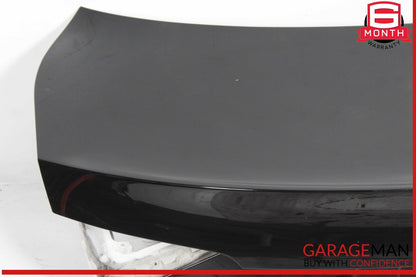 17-22 Alfa Romeo Giulia Trunk Lid Hatch Shell Panel Black OEM
