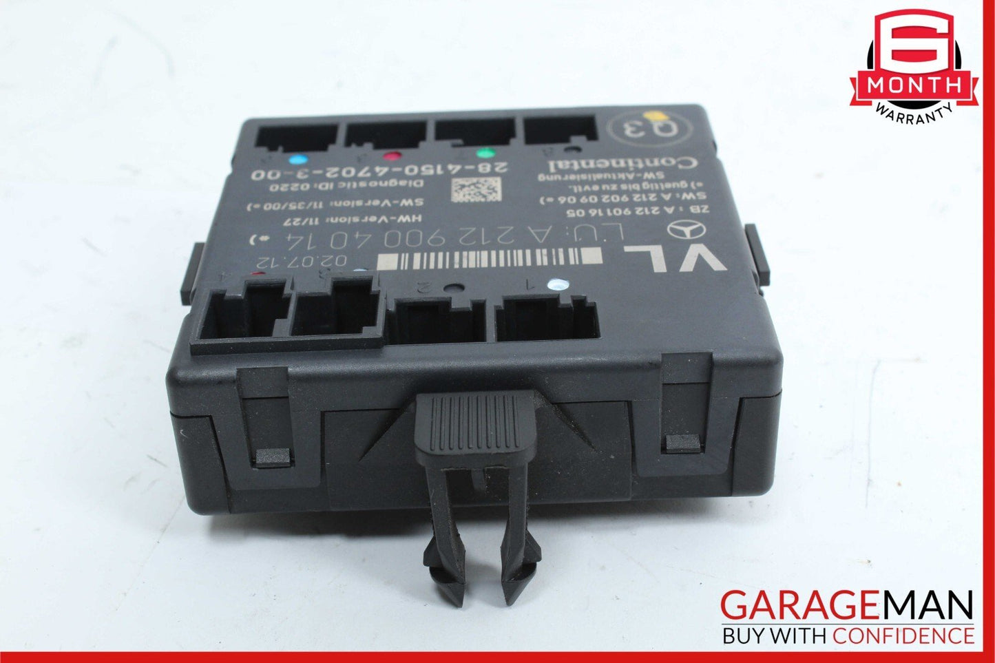08-18 Mercedes W204 C250 C300 CLS550 Front Left Side Door Control Module OEM