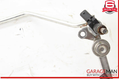 05-12 Mercedes W211 E350 SLK300 Fuel Injector Rail w/ Fuel Injectors OEM