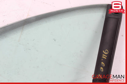 99-05 Porsche Carrera 911 996 Rear Left Quarter Window Glass OEM