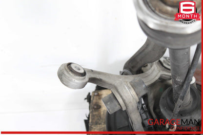 10-16 Mercedes W212 E350 Rear Left  Spindle Knuckle Hub Bearing CV Shaft Assy