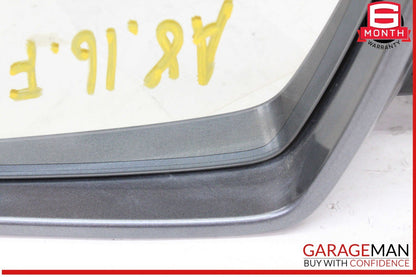 11-18 Audi A8 S8 Front Left Driver Side Door Rear View Mirror Gray w/ Camera OEM