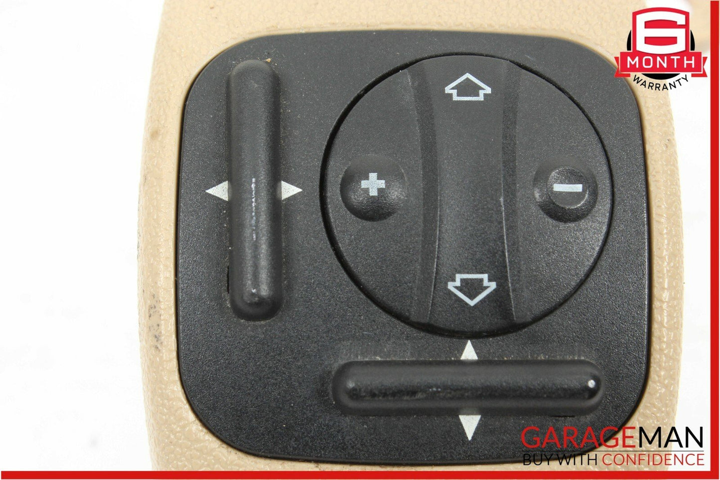 06-12 Mercedes X164 GL450 Front Left Seat Lumbar Regulator Switch Trim Brown