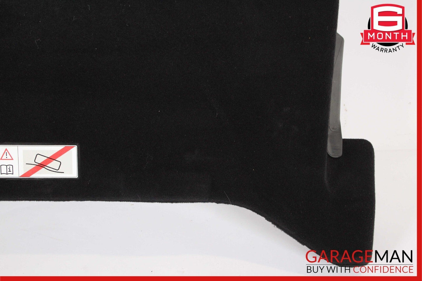 15-18 Ferrari California Trunk Main Carpet Liner Panel Cover Black OEM