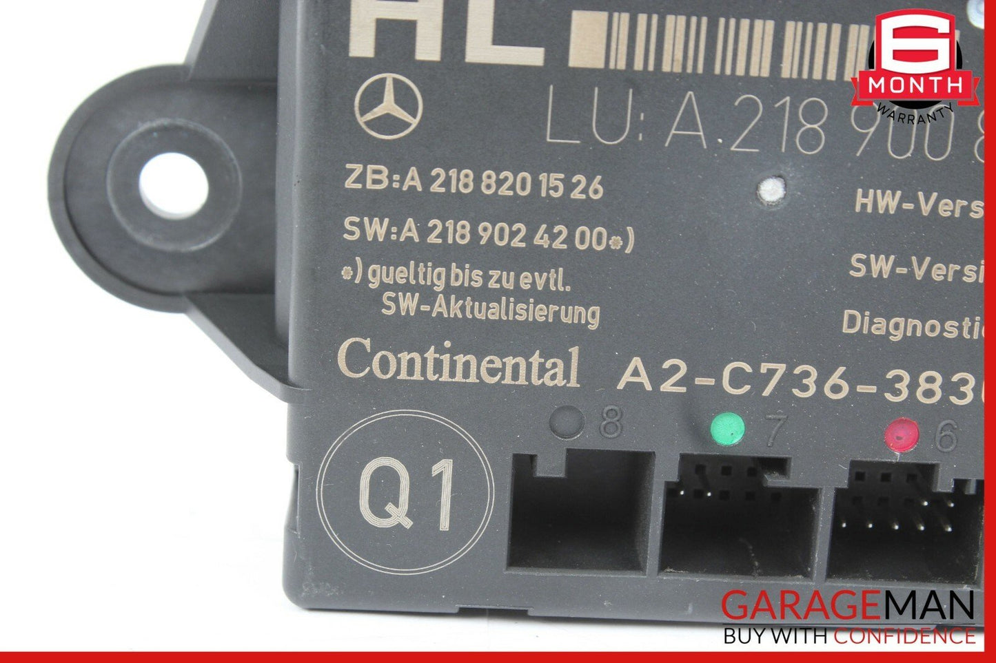 10-18 Mercedes W212 E350 C250 Front Left Passenger Side Door Control Module OEM