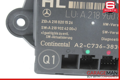 10-18 Mercedes W212 E350 C250 Front Left Passenger Side Door Control Module OEM