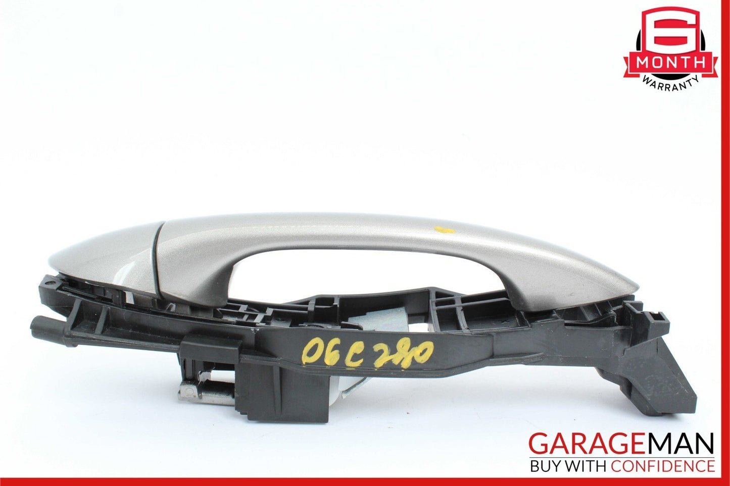 05-07 Mercedes W203 C280 Front Right Exterior Door Handle Silver OEM