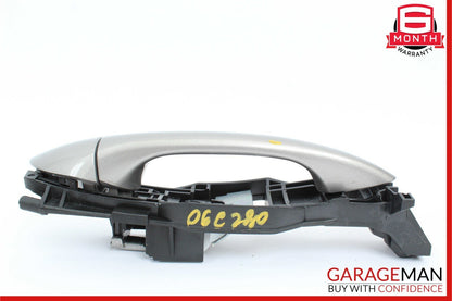 05-07 Mercedes W203 C280 Front Right Exterior Door Handle Silver OEM