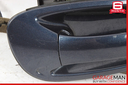 10-16 Porsche Panamera 970 Rear Right Exterior Door Handle w/ Lock Actuator Set