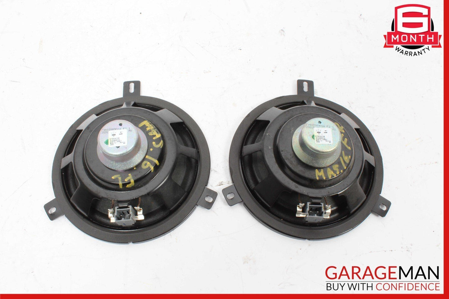 14-18 Maserati Ghibli Front Door Sound Audio Speaker Set of 2 Pc OEM