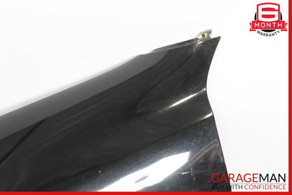 03-08 Mercedes R230 SL500 Front Left Driver Side Wing Fender Panel Cover Black