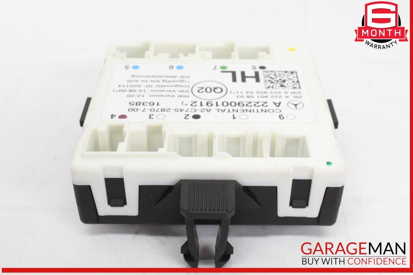 15-20 Mercedes W205 C300 Rear Left Driver Side Door Control Module Unit OEM