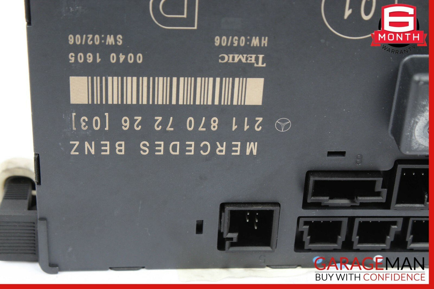 03-09 Mercedes W211 E320 E350 E550 Front Right Side Door Controller Module Unit