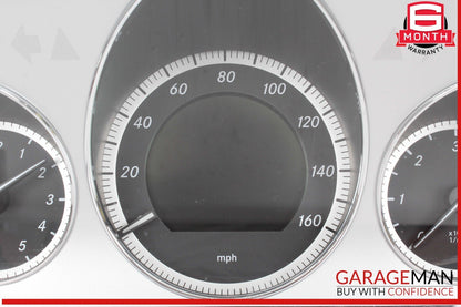 10-13 Mercedes W212 E350 Bluetec Instrument Cluster Speedometer 2129002010 OEM
