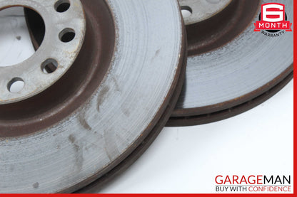 10-16 Mercedes W212 E350 Rear Brake Rotors Disc Left & Right Set OEM