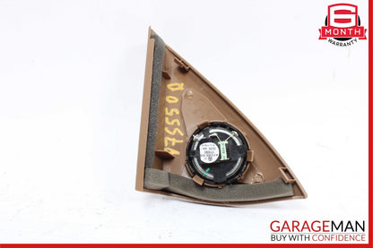 07-13 Mercedes W221 S550 S600 Front Right Side Door Corner Tweeter Speaker Brown