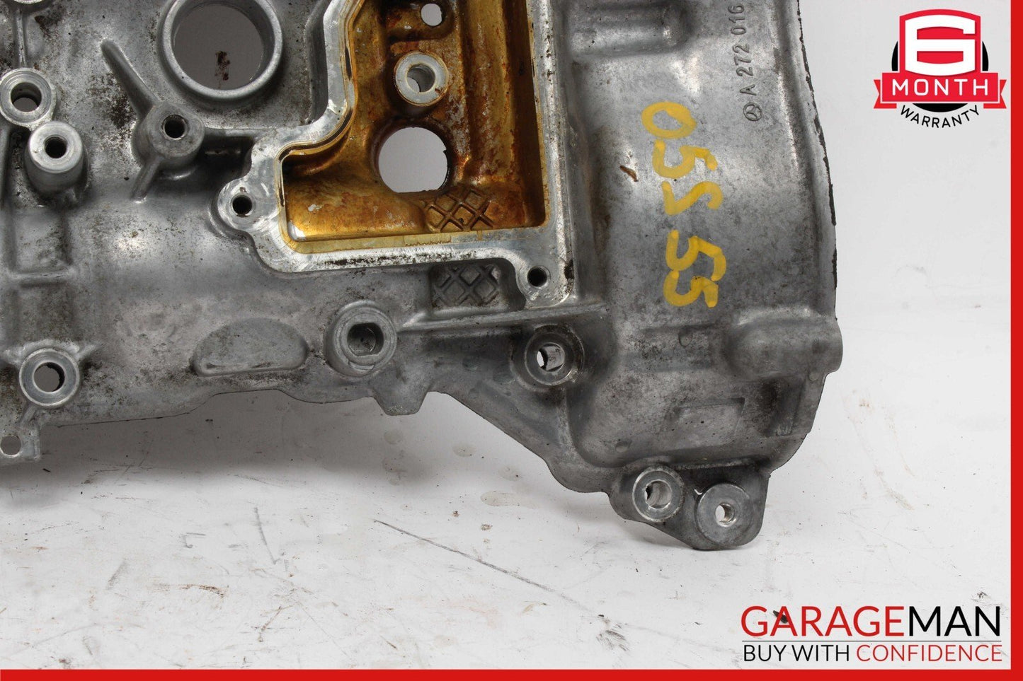 06-13 Mercedes W220 S55 AMG CLK350 Engine Cylinder Head Cover Left Side OEM