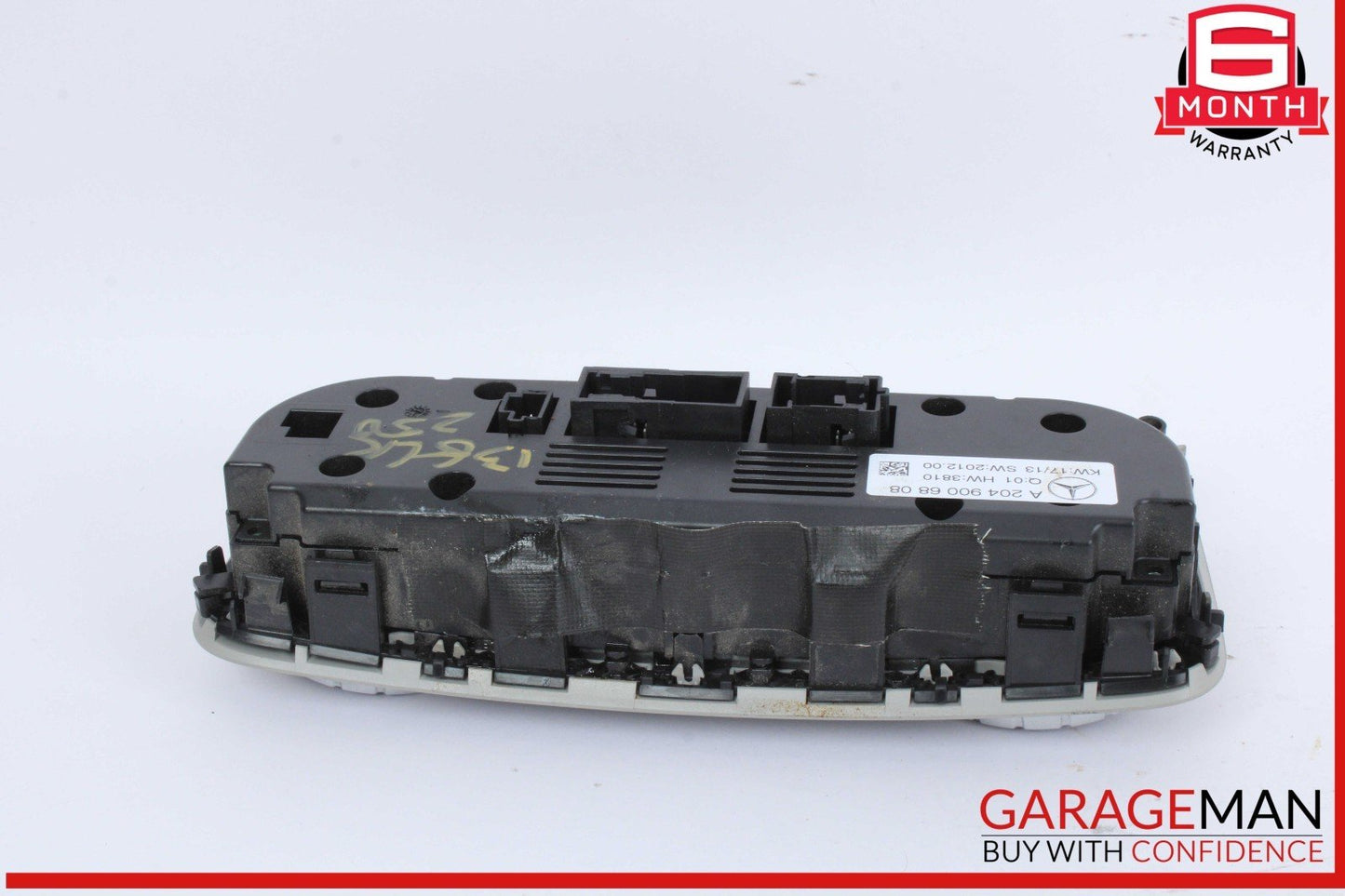 12-14 Mercedes X204 GLK250 C300 AC A/C Heater Climate Control w/ Trim OEM