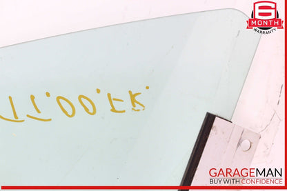 00-06 Audi TT Front Right Passenger Side Vent Quarter Window Glass 43R001025 OEM