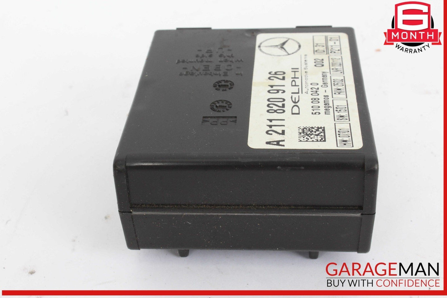 00-12 Mercedes R230 SL500 C230 S430 E320 Anti Theft Alarm Module 2118209126 OEM