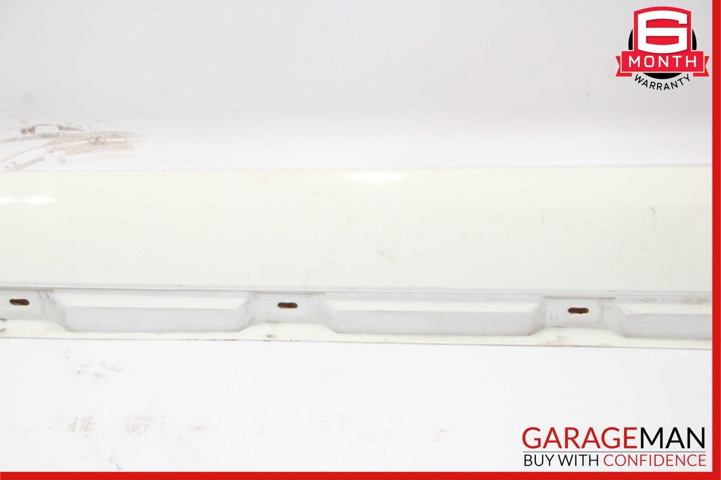 06-13 Mercedes W251 R350 R500 Left Driver Side Rocker Skirt Molding Panel White
