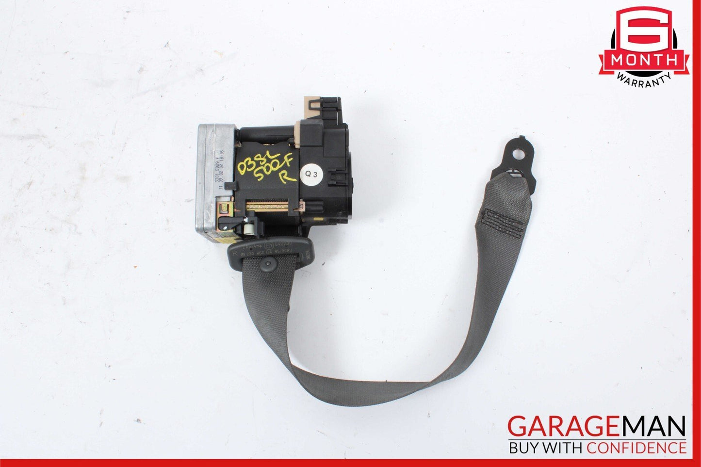 03-06 Mercedes R230 SL500 Front Right Passenger Seatbelt Seat Belt Retractor OEM