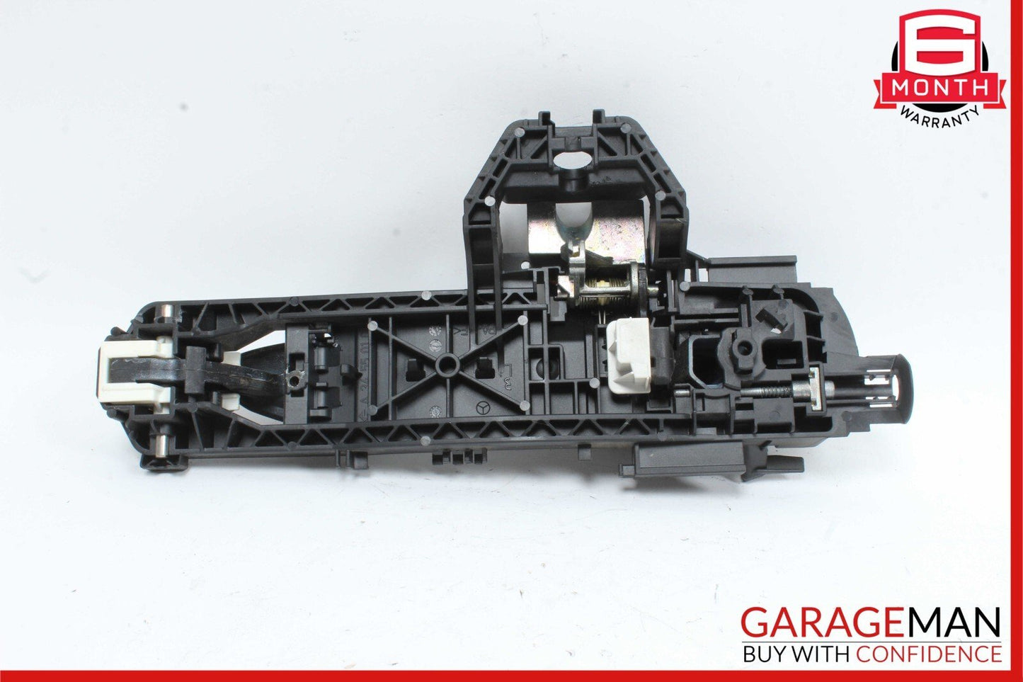 08-14 Mercedes W204 C300 4MATIC Rear Left Side Exterior Door Handle Gray OEM
