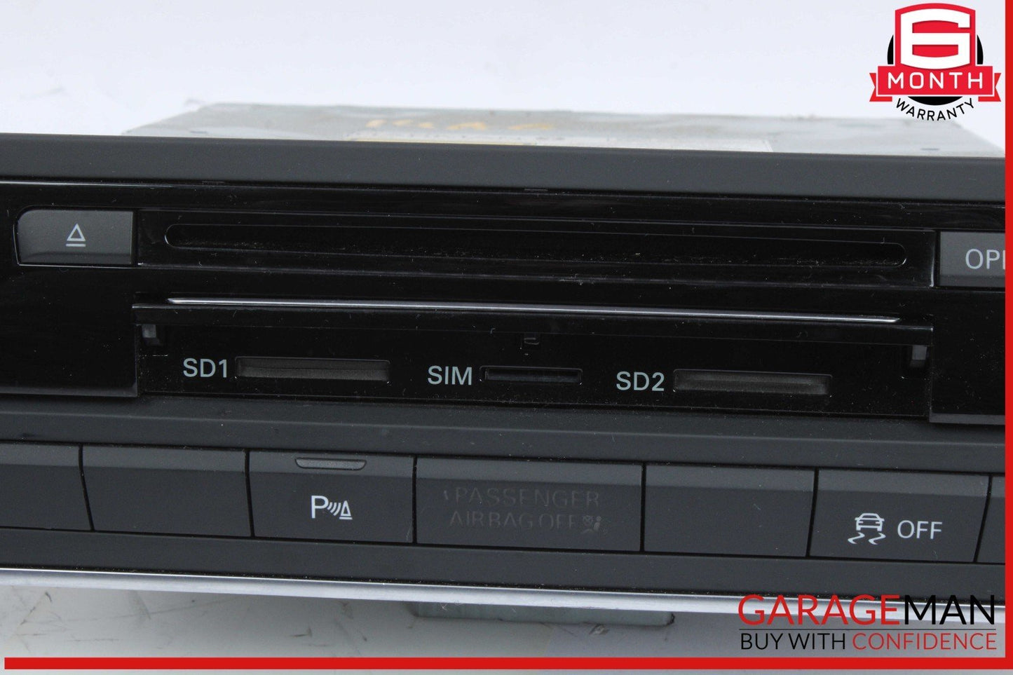 12-15 Audi A6 S6 Front Dash Dashboard Audio Radio CD Receiver 4G0035746F OEM