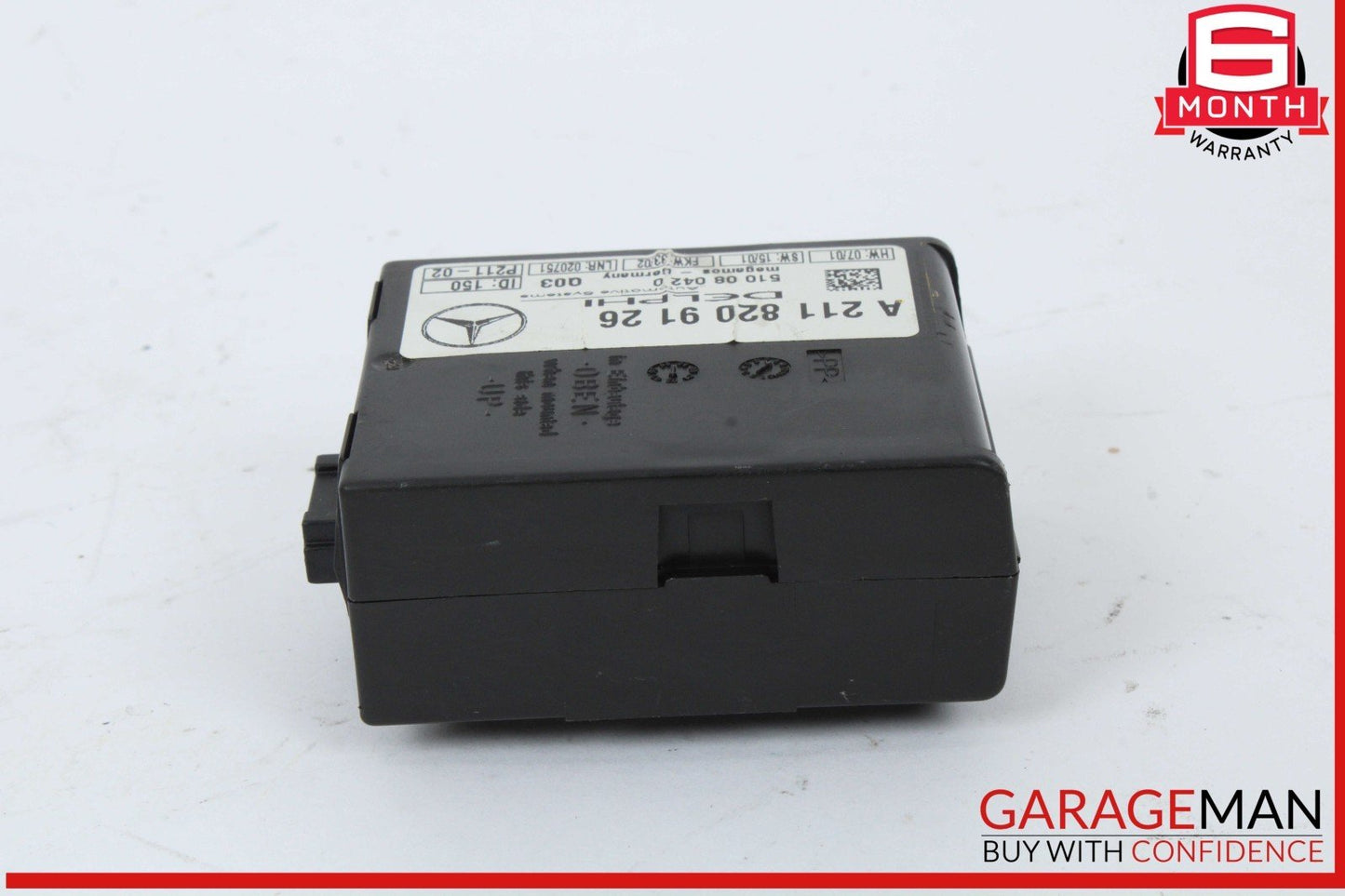 00-12 Mercedes R230 SL500 CL500 Anti Theft Alarm Sensor Control Module Unit OEM