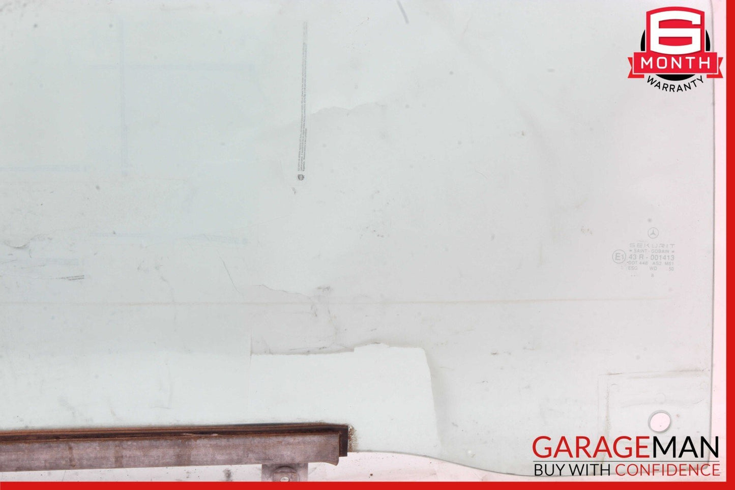 90-02 Mercedes R129 SL500 300SL Front Right Side Door Window Auto Glass OEM