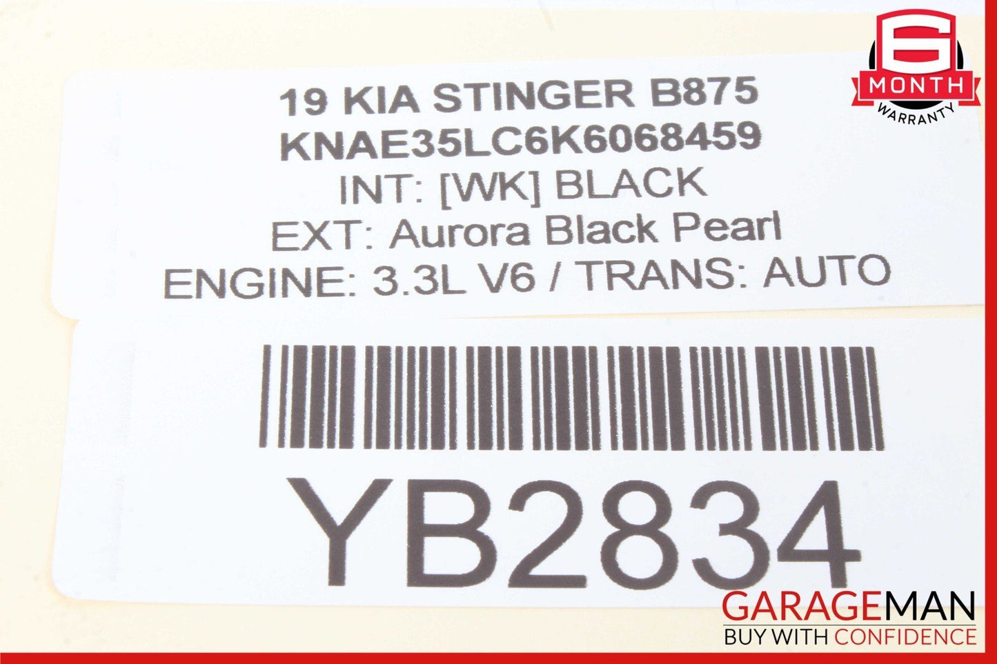 18-21 Kia Stinger Oil Pump Inverter Control Module 95449-47YB0 OEM