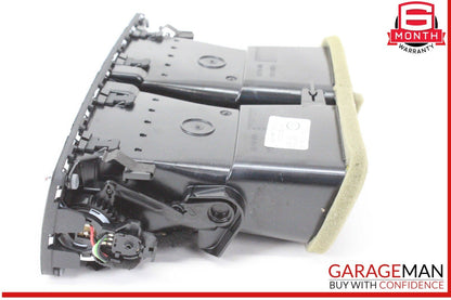17-19 Audi Q7 Rear Center Console AC A/C Air Conditioning Air Vent Grille OEM