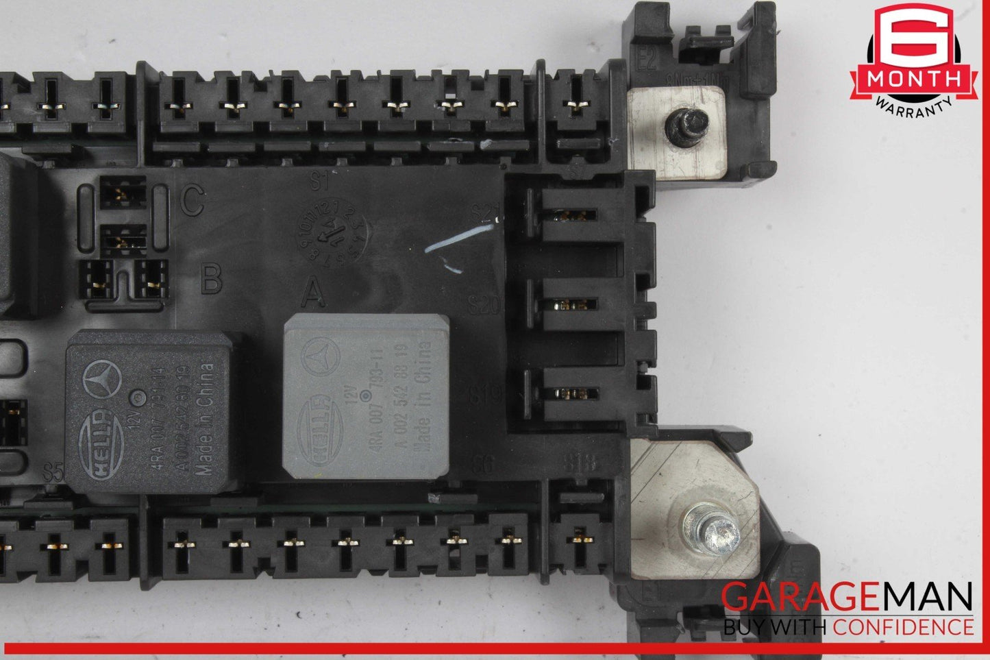 12-16 Mercedes W166 ML350 4MATIC ML550 Rear Relay Fuse Box 1669063901 OEM