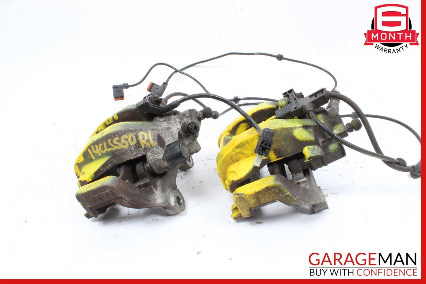 10-18 Mercedes W218 CLS500 CLS350 Rear Brake Caliper Calipers Set of 2 Pc OEM