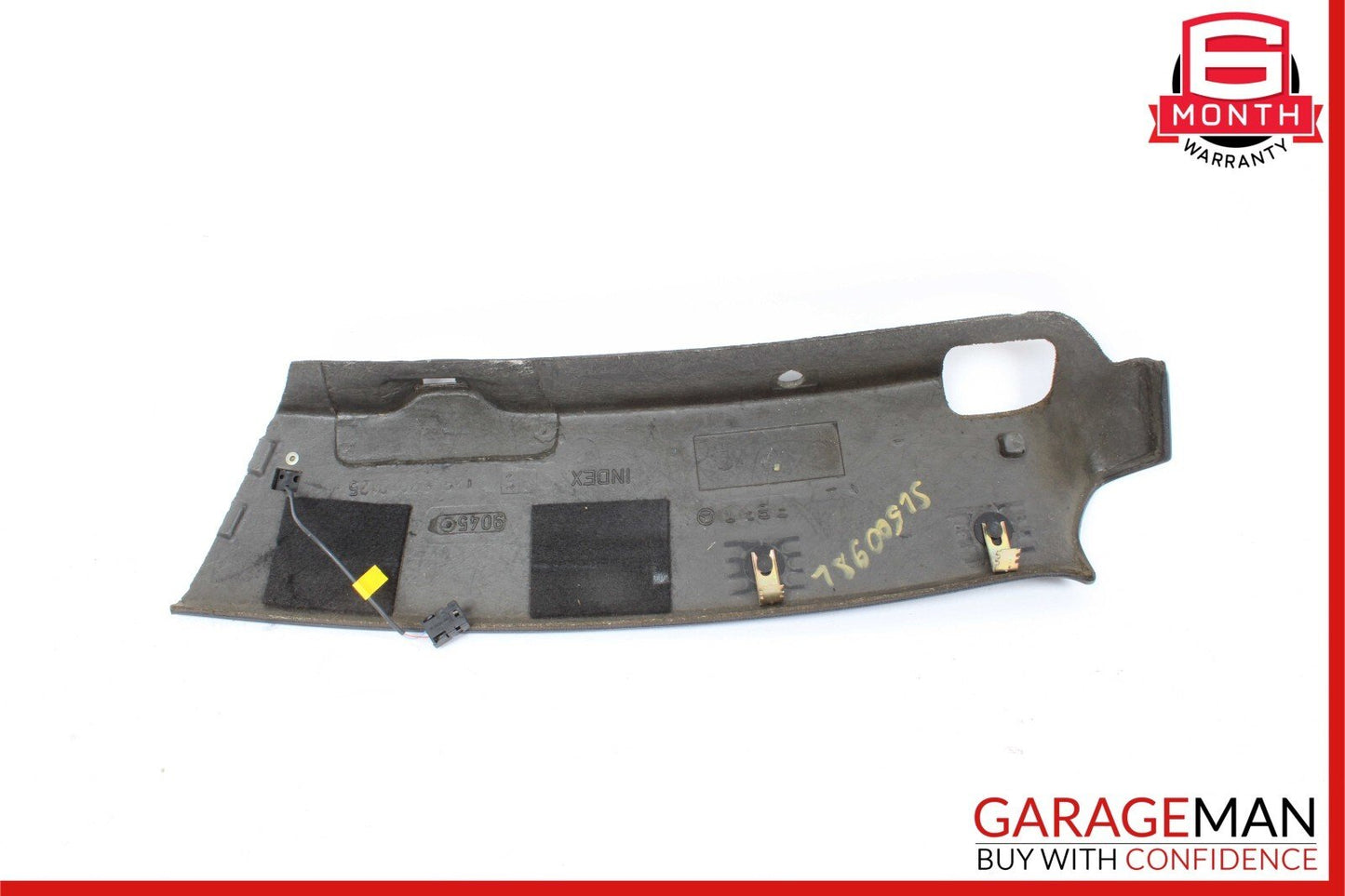 90-02 MERCEDES R129 SL500 FRONT LEFT TOP UPPER ROOF COVER PANEL TRIM TAN A2 OEM