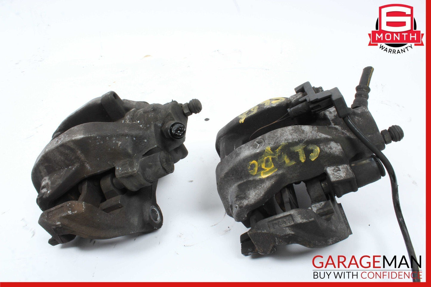 07-14 Mercedes W216 CL550 S550 Rear Left & Right Brake Caliper Calipers Set of 2