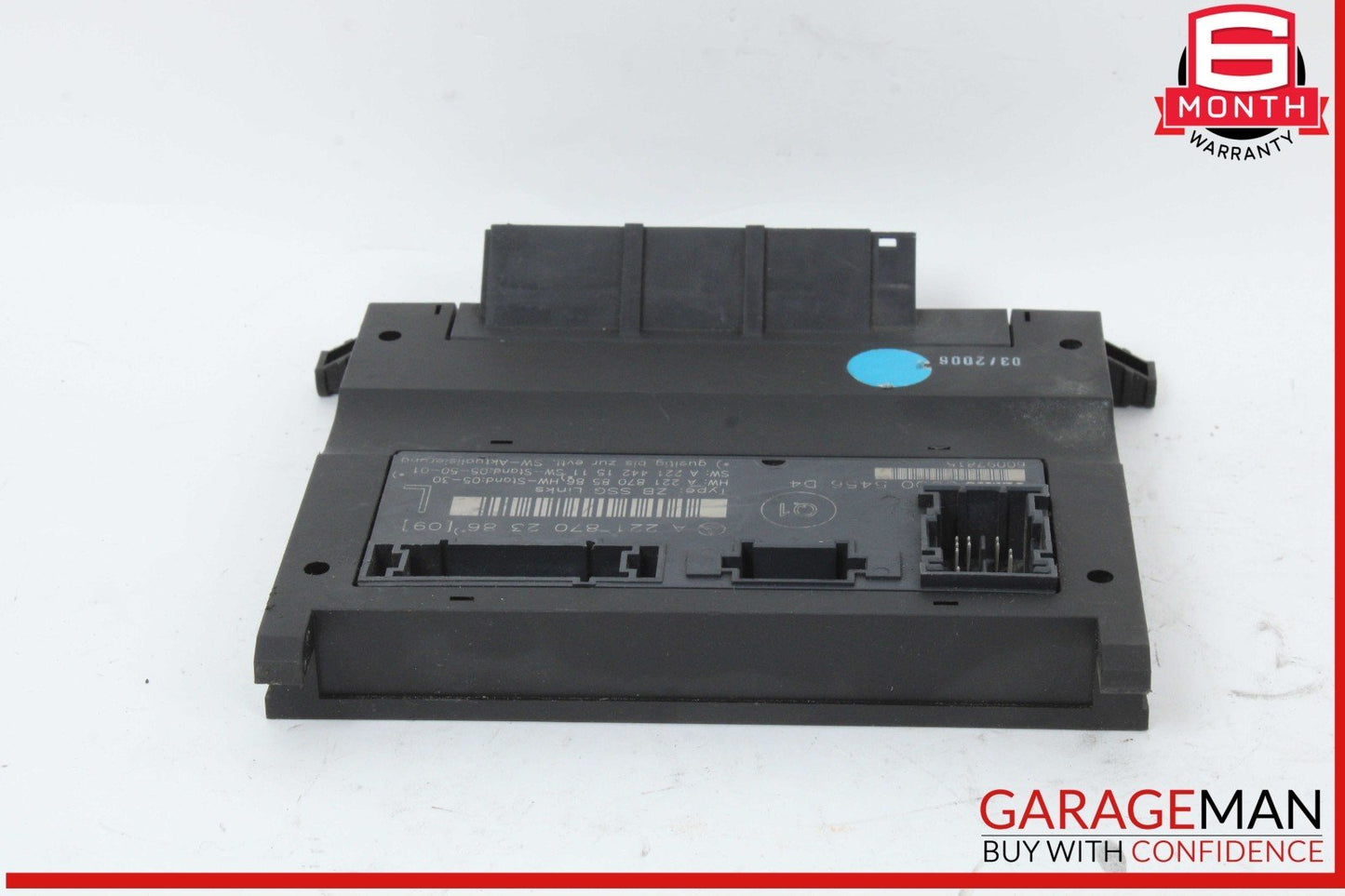 07-13 Mercedes W221 S550 S63 Front Left Driver Side Under Seat Control Unit OEM