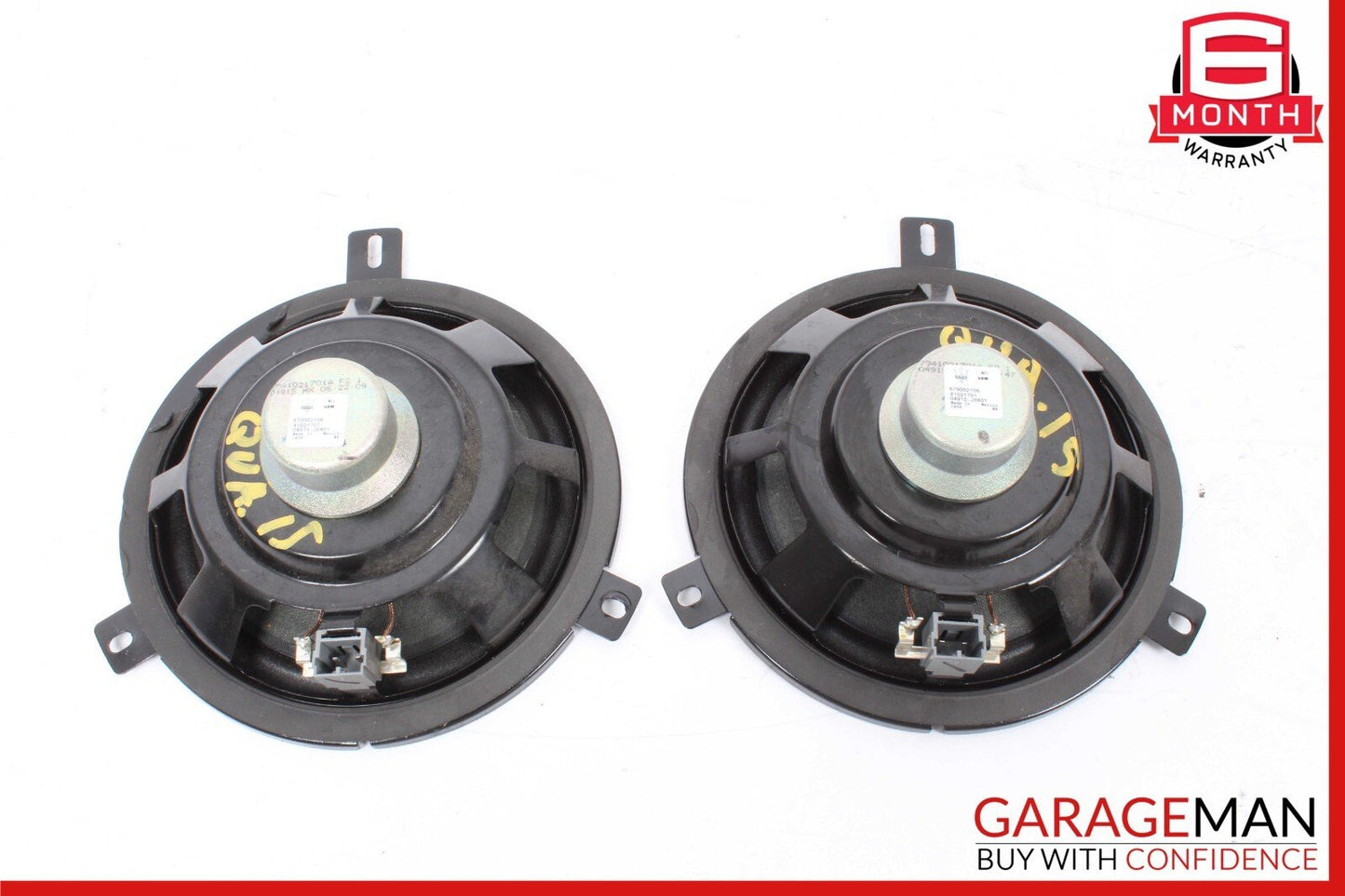 14-17 Maserati Quattroporte Front or Rear Side Door Audio Sound Speaker Set OEM