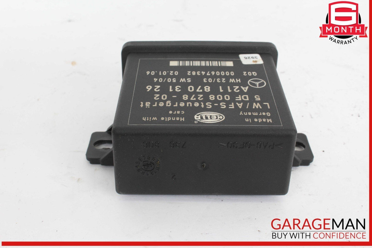 06-10 Mercedes W219 CLS500 Headlight Head Light Lamp Control Module Unit OEM
