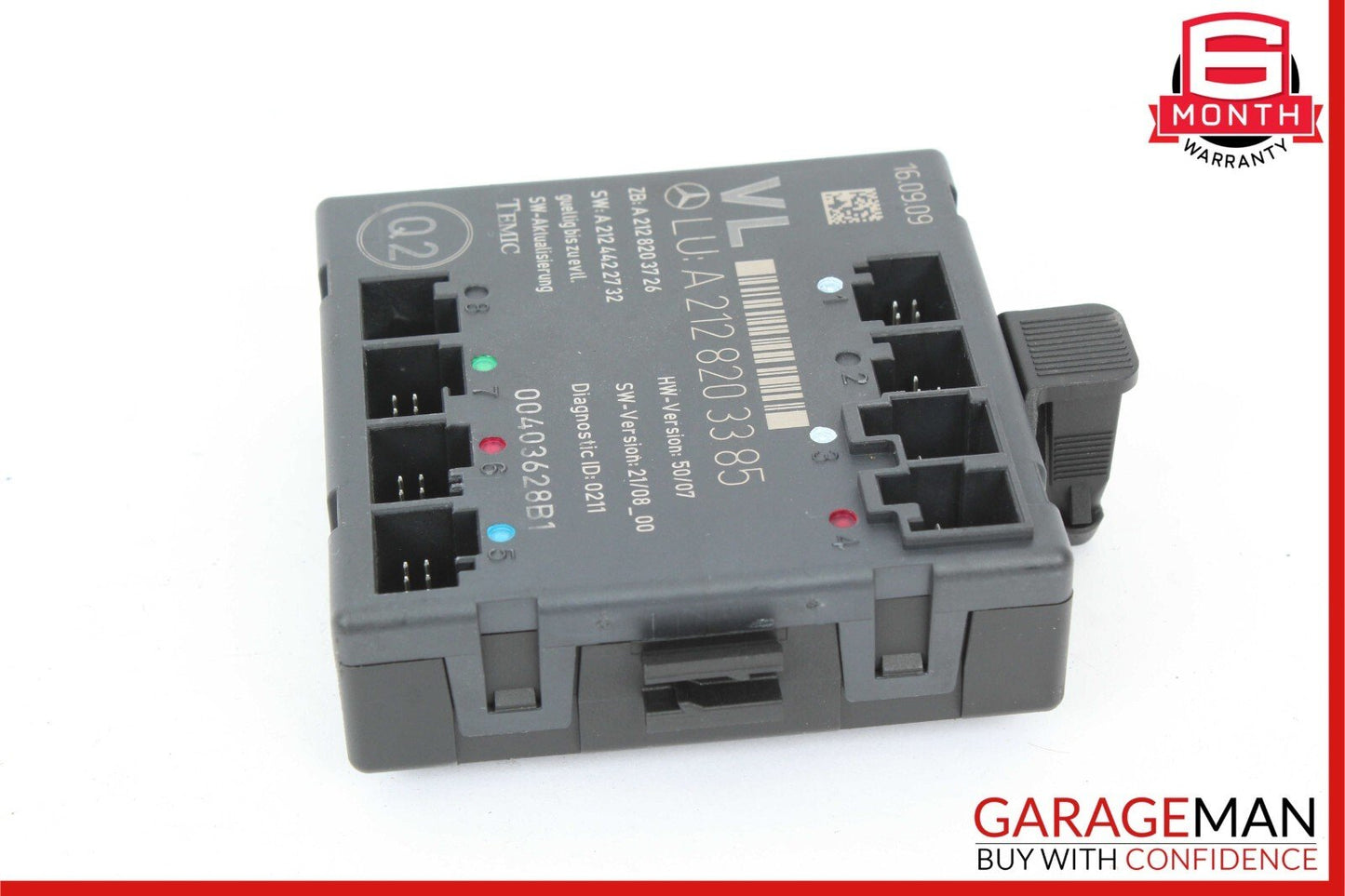 08-18 Mercedes CLS400 E400 E350 C350 Front Left Side Door Control Module Unit