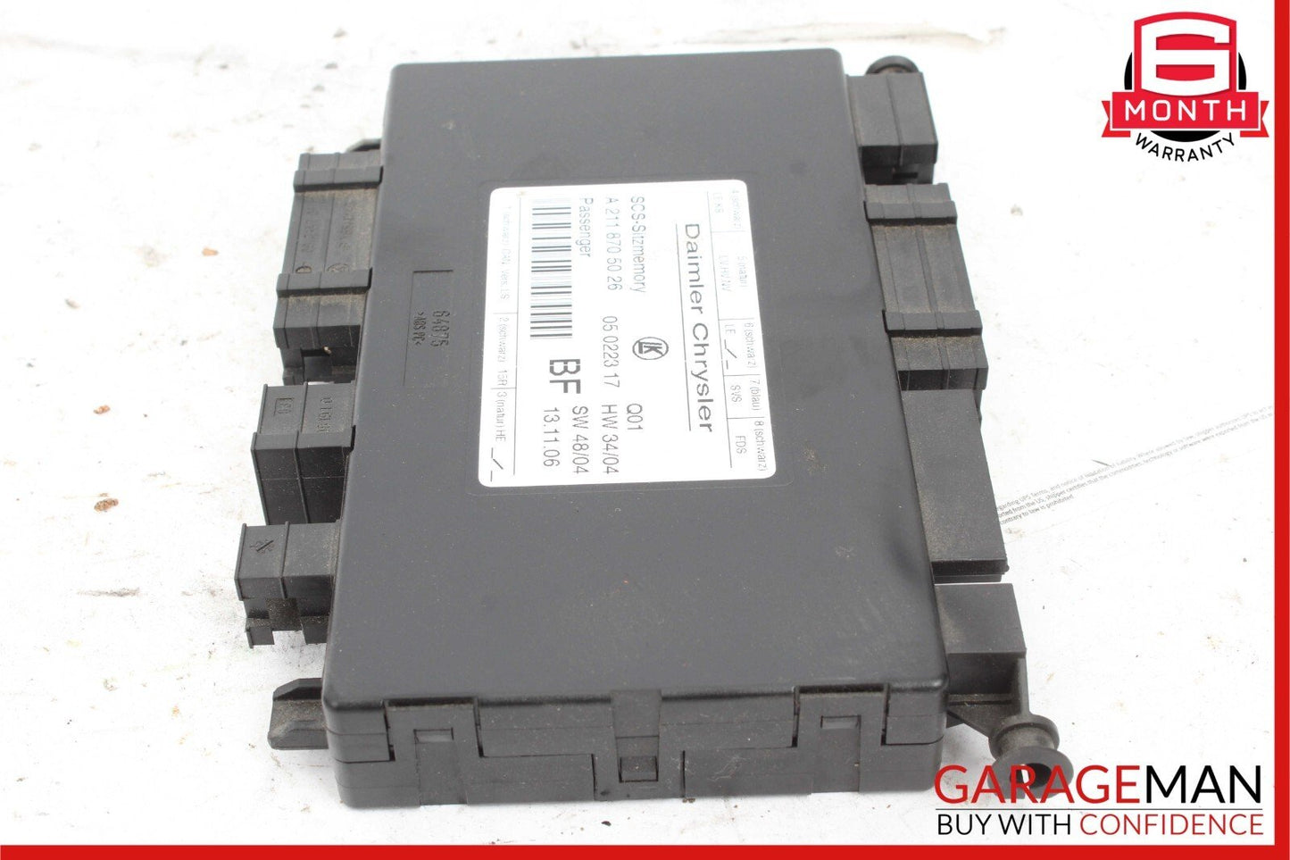 03-12 Mercedes GL450 ML550 CLS500 E350 Front Right Side Seat Control Module Unit