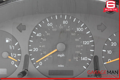 02-05 Mercedes W163 ML350 ML500 Instrument Cluster Speedometer OEM