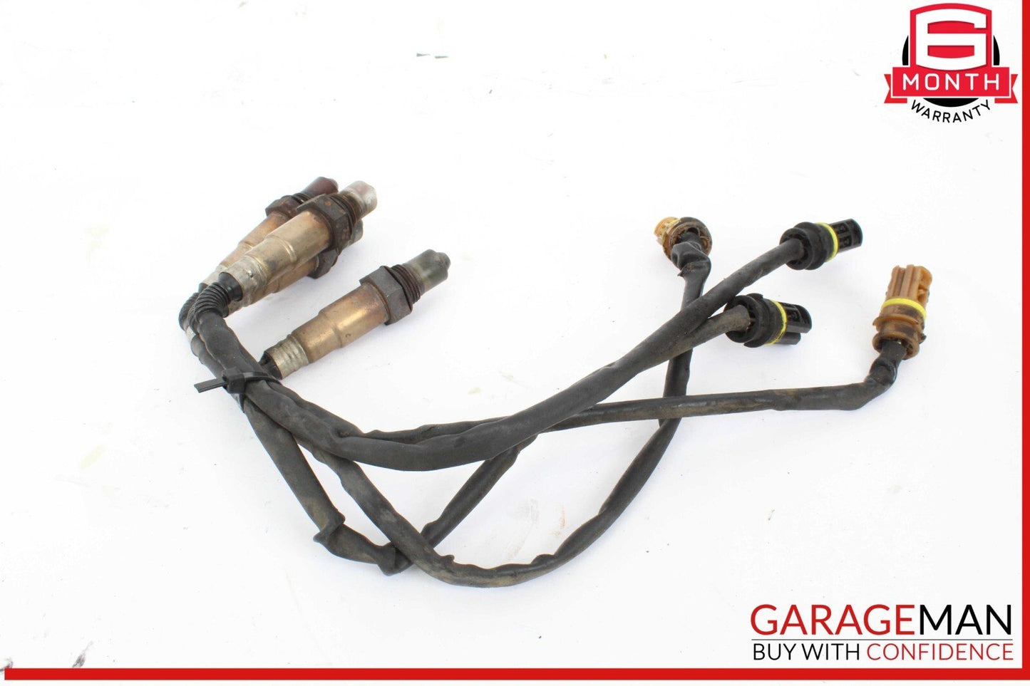 03-08 Mercedes R230 SL500 SL55 AMG Oxygen O2 Sensor Lambda Set of 4 OEM
