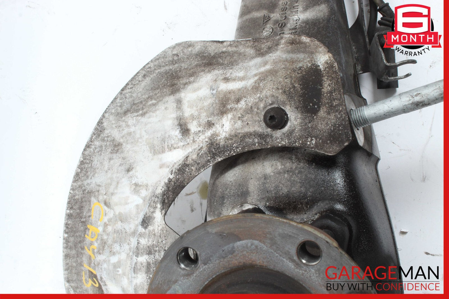 11-18 Porsche Cayenne 958 Front Right Spindle Knuckle Hub Bearing OEM
