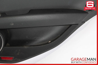 08-14 Mercedes W204 C250 C63 Sedan Rear Right Interior Door Panel Trim Black